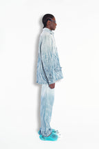 Denim Upside Down Shirt