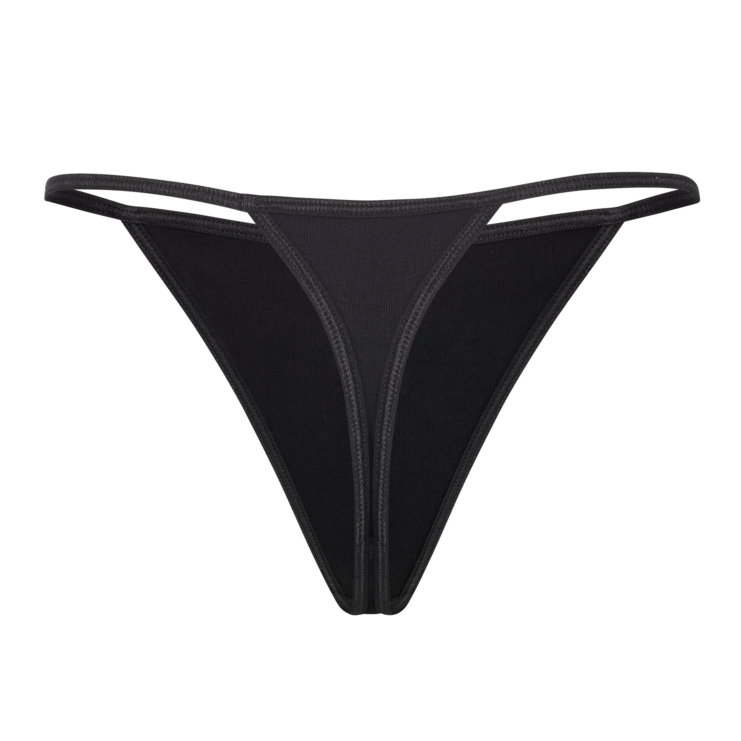 "BIRTHDAY SEX" String Thong | Black