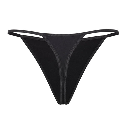 "BIRTHDAY SEX" String Thong | Black