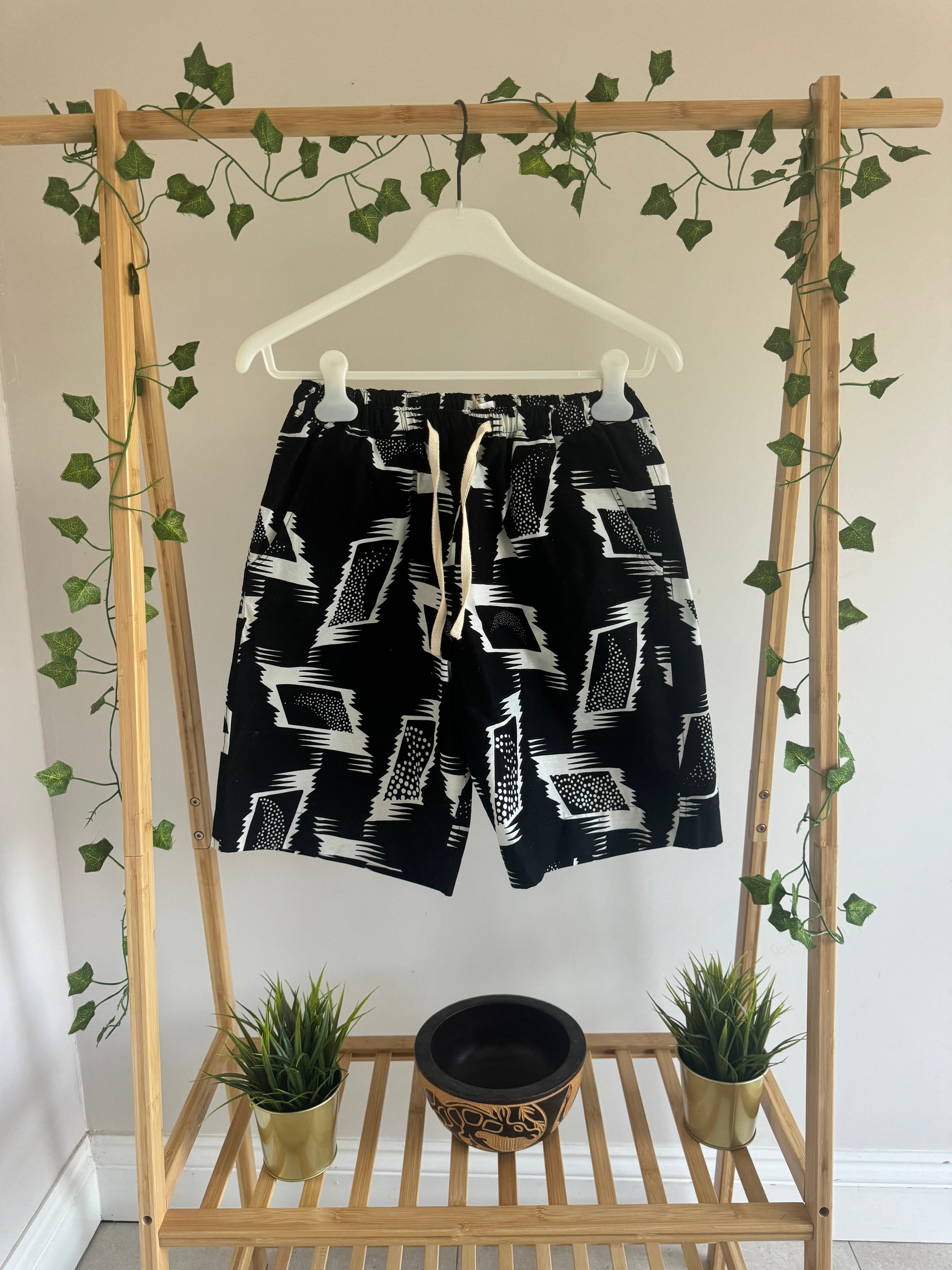 Adult Temi Shorts | Monochrome Swish