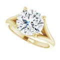 Roho With 1.0 Carat Round Shape Natural Diamond