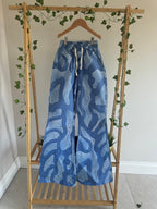 Adult Flared Remi Trousers | Blue Dot