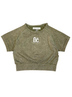 Sporty Bish Top in Greenmount Olive