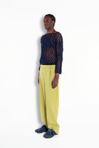 Classic Trousers With Pleat