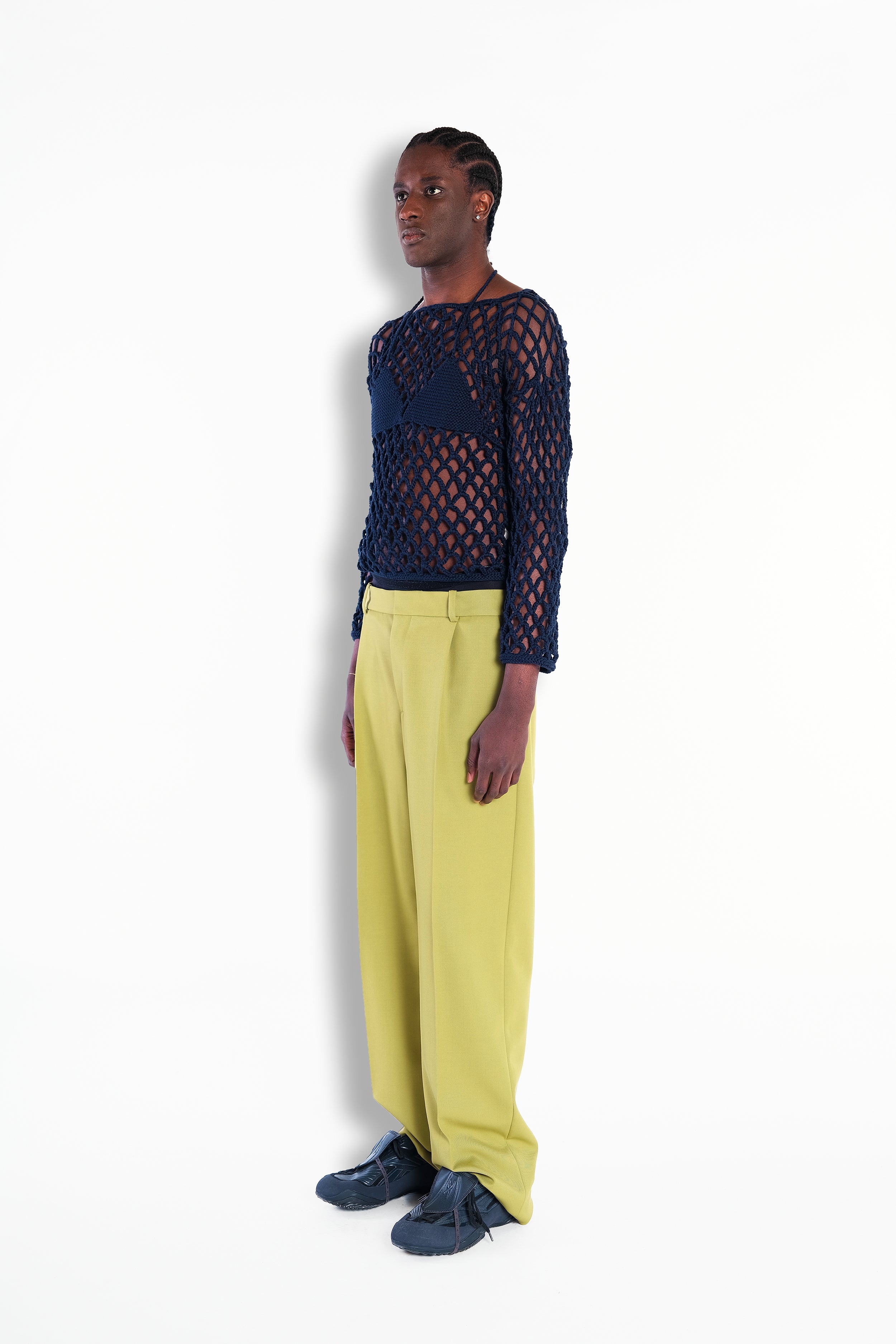 Classic Trousers With Pleat