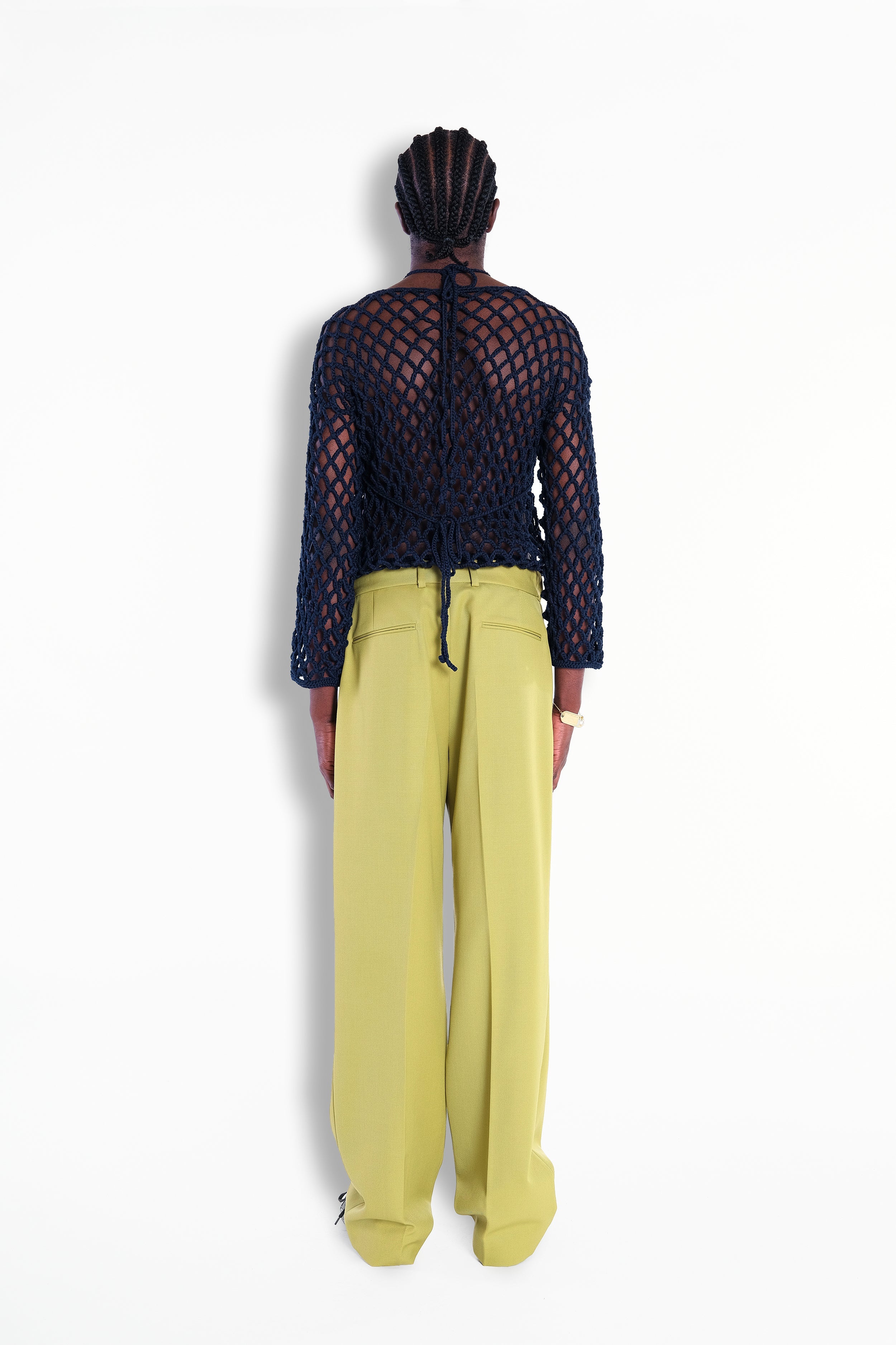 Classic Trousers With Pleat