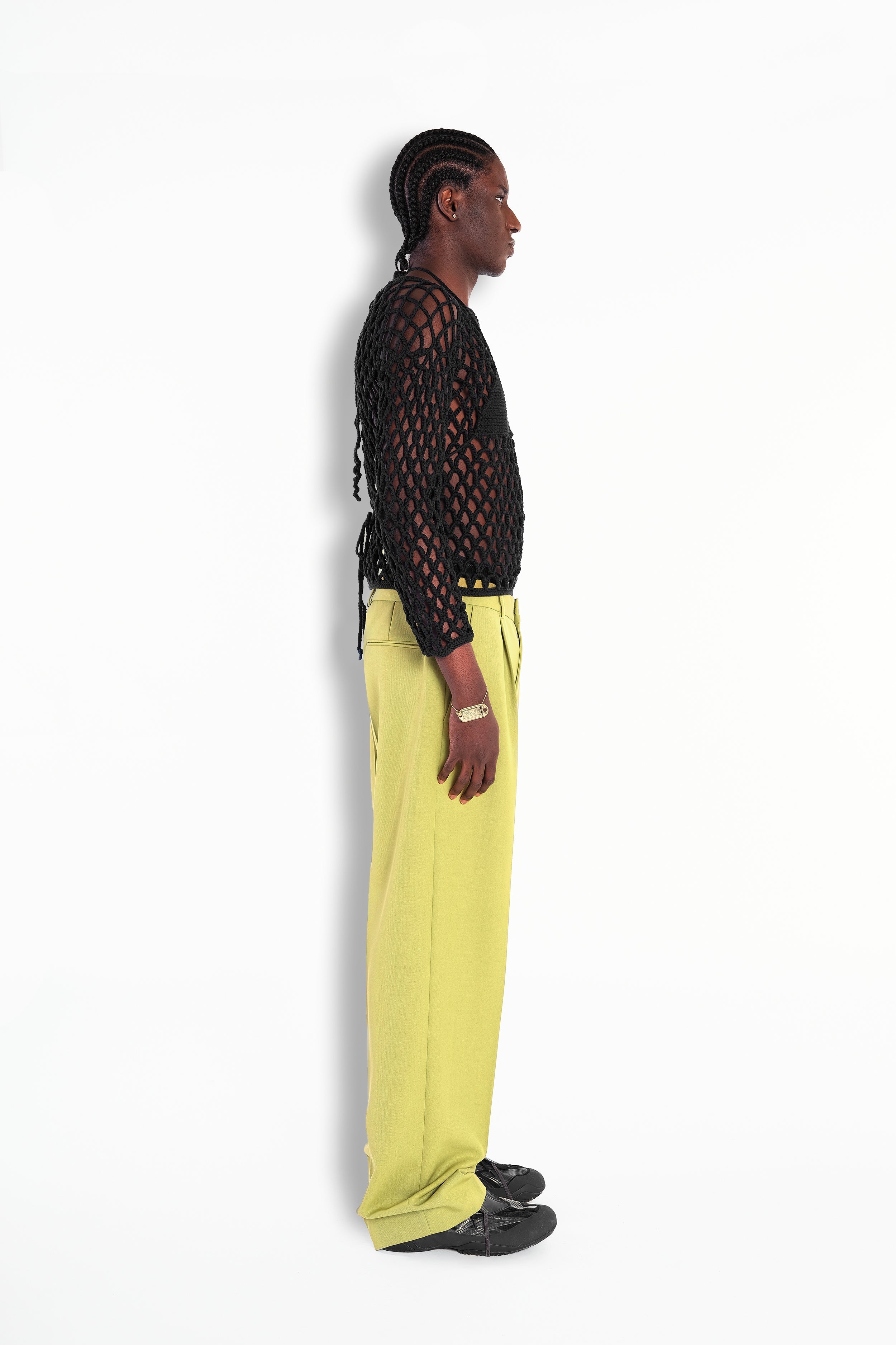 Classic Trousers With Pleat