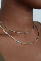 Two Tone Snake Chain