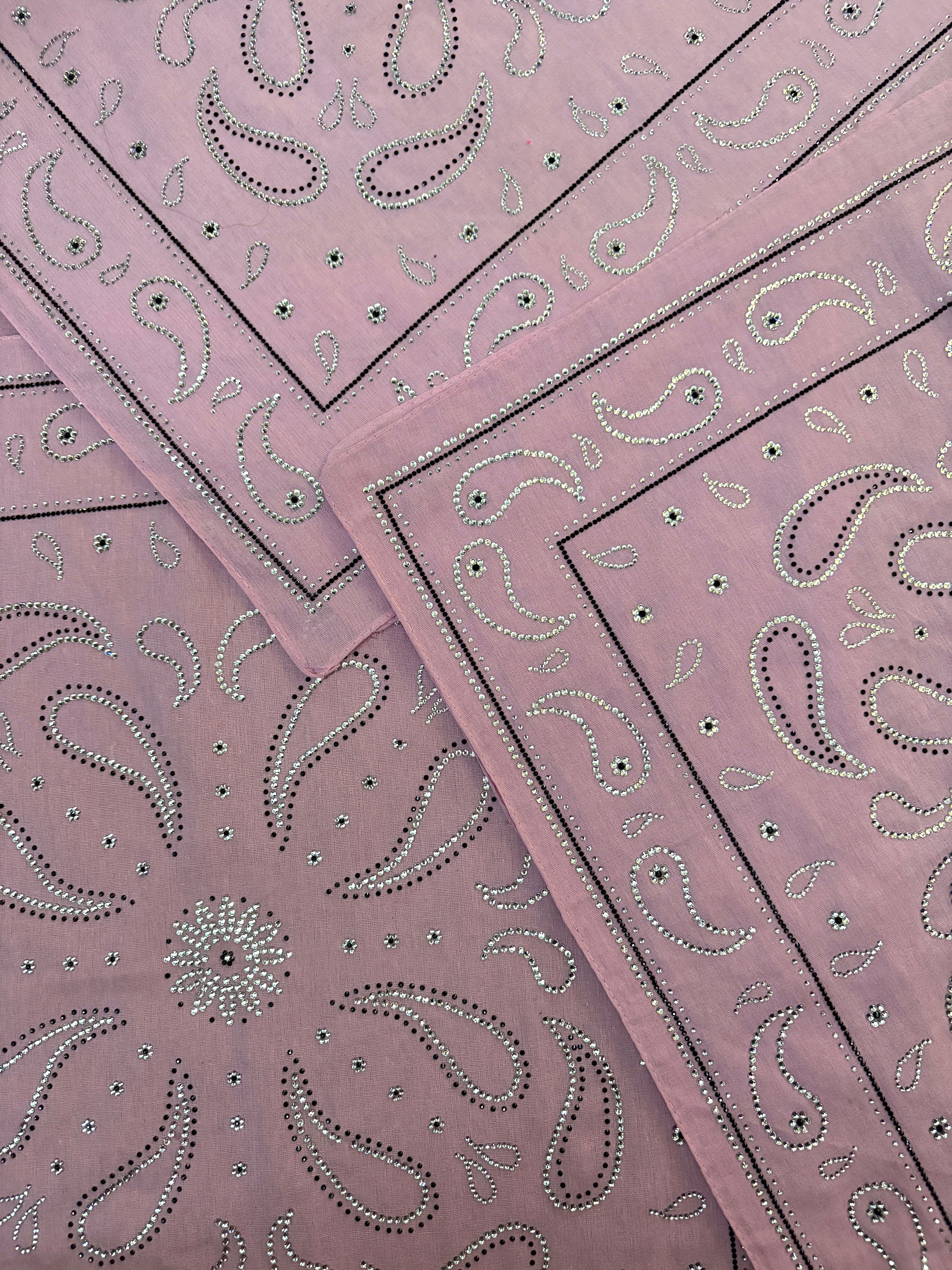 Crystal Bandana | BB Pink