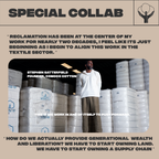 GOD DONT MAKE NO JUNK: made from cotton supply owned by black farmers// Cxffeeblack X Comoco Cotton by Netflix’s Stephen Satterfield