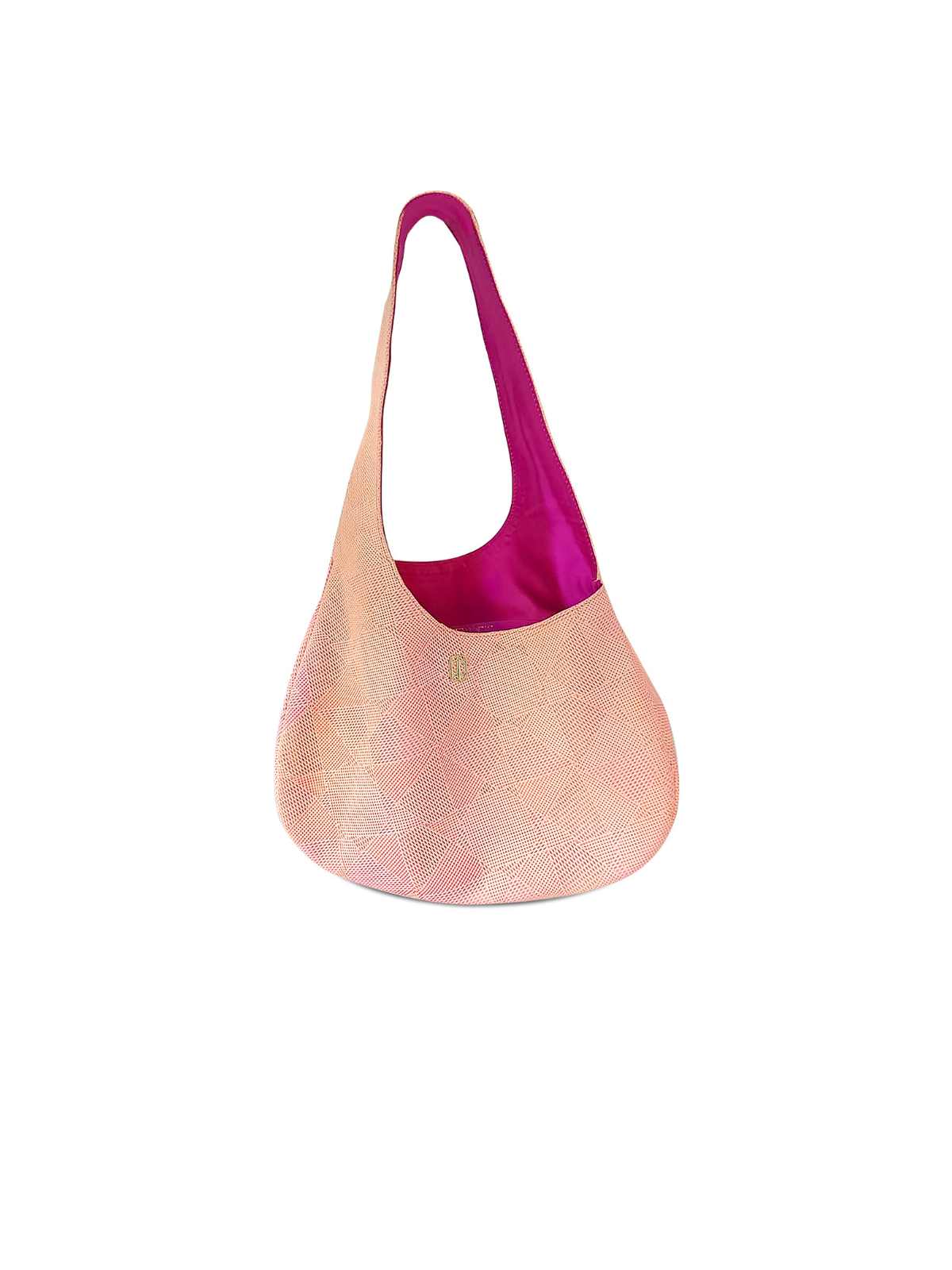 ORANGE CARIOCA HOBO TOTE BAG [SMALL]