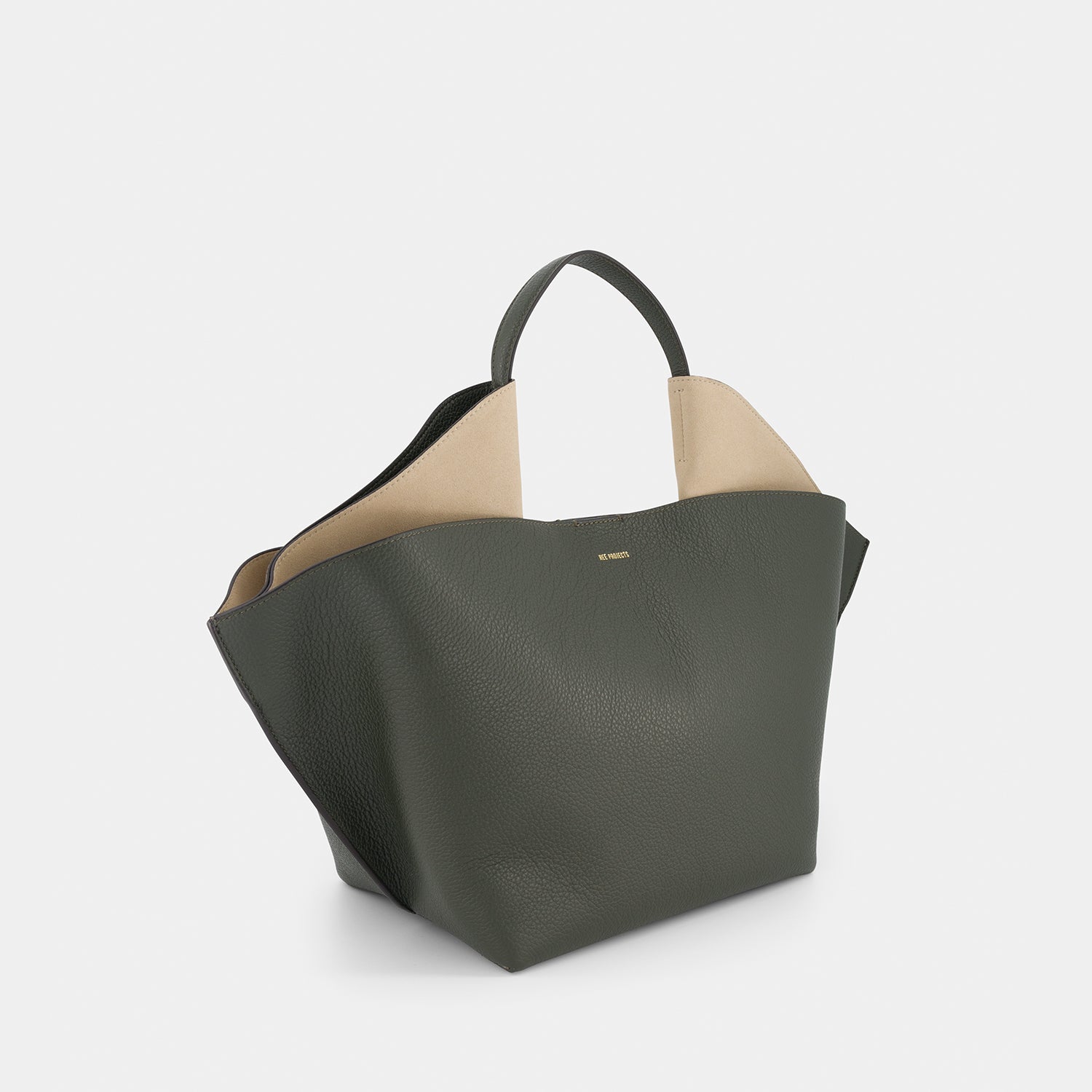 ANN TOTE MEDIUM - PEBBLE GRAIN - DEEP MOSS