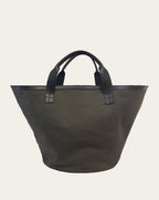 CarryAll in Pine Canvas with Vegan Trim