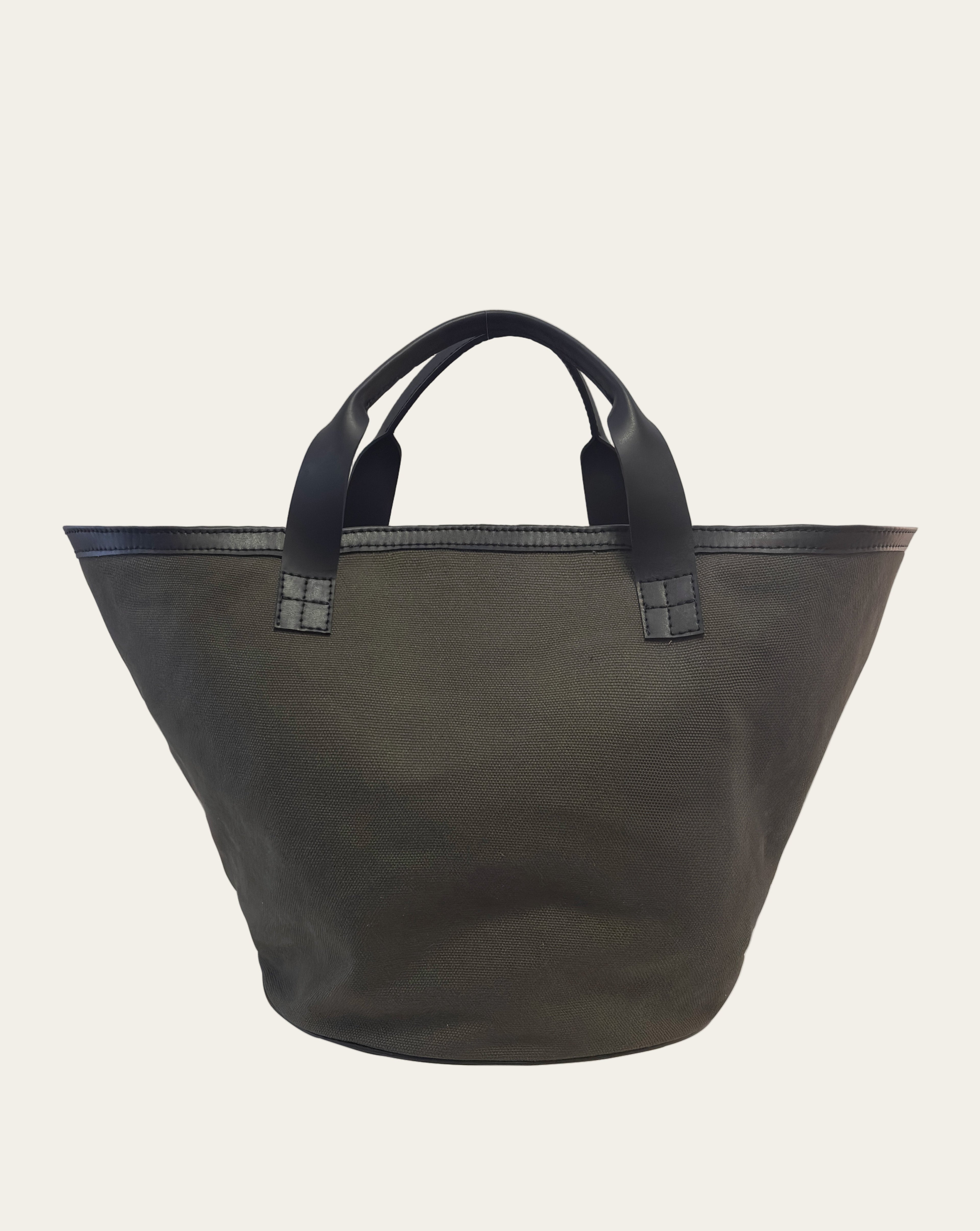 CarryAll in Pine Canvas with Vegan Trim