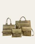 Sac .5 in Desert Sand Suede