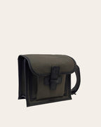 Sac .5  in Pine Canvas with Vegan Trim