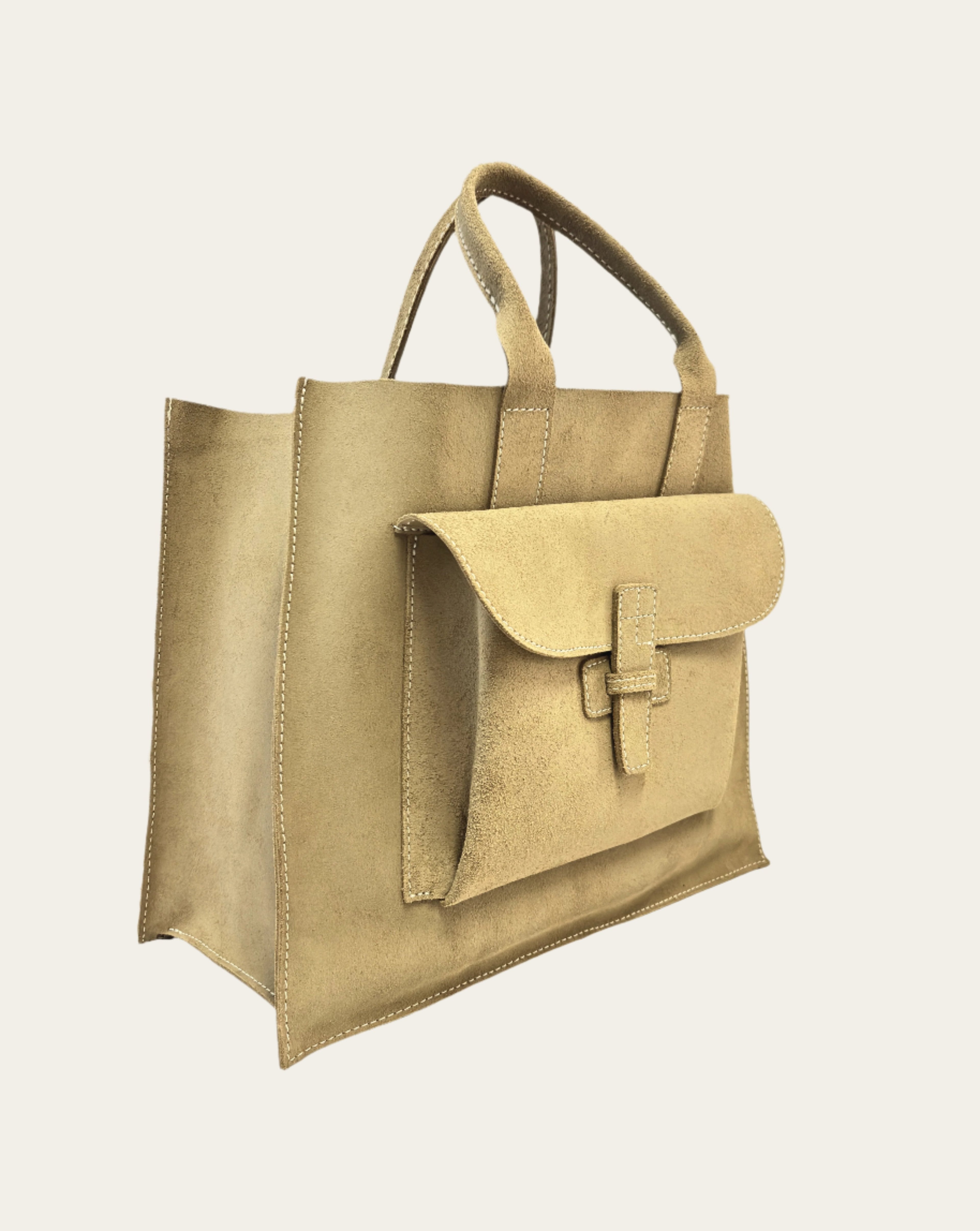 Sac 2 in Desert Sand Suede