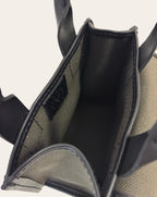 Sac Petit  in Pine Canvas with Vegan Trim