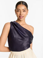 Alba FSC® Certified Viscose Top - Maritime Blu