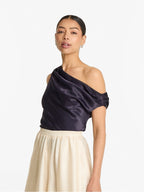 Alba FSC® Certified Viscose Top - Maritime Blu