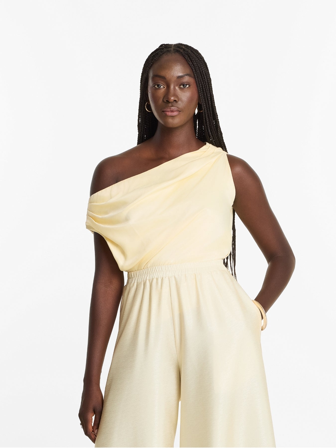 Alba FSC® Certified Viscose Top - Winter White