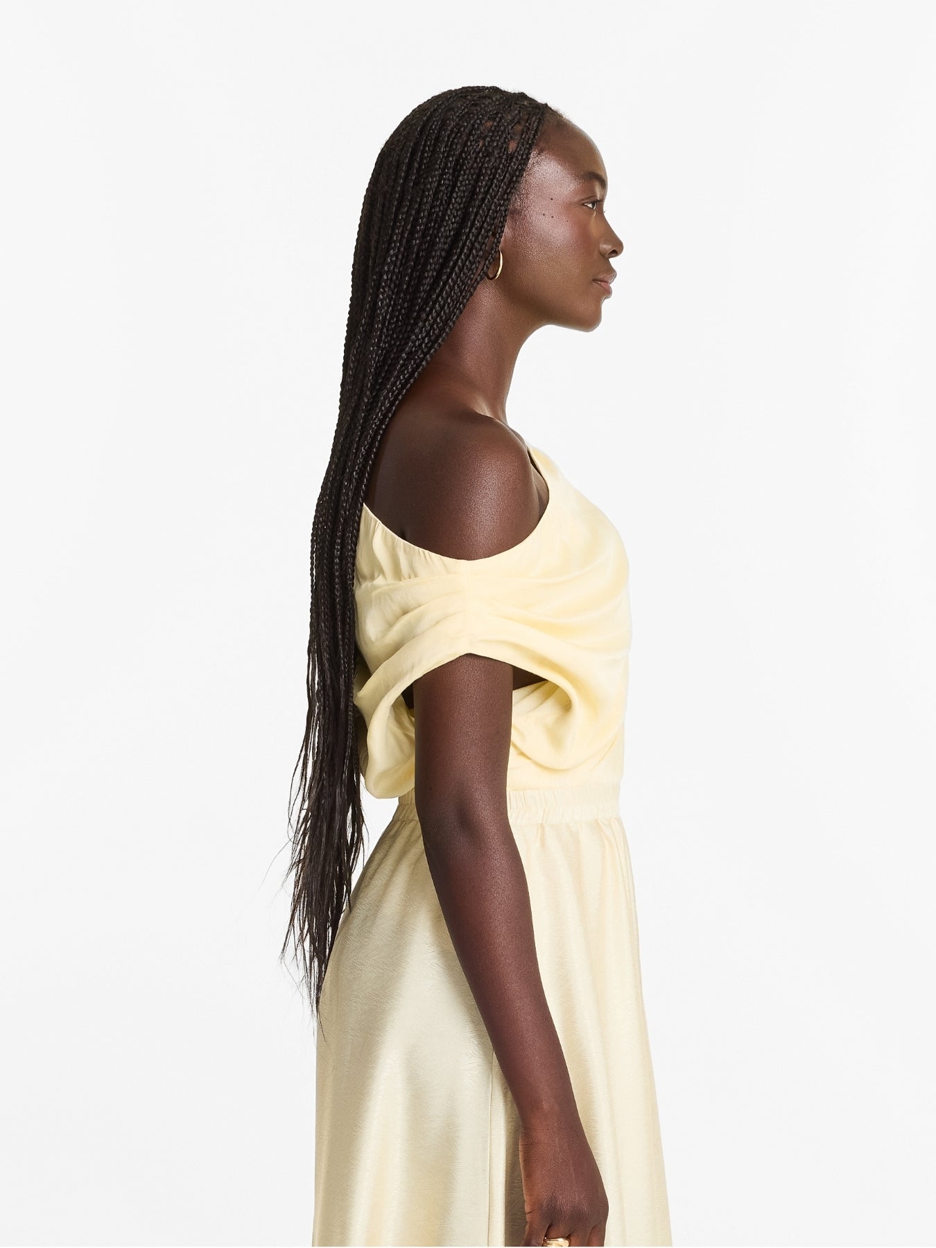 Alba FSC® Certified Viscose Top - Winter White