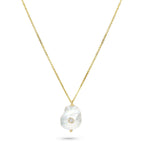 Baby Baroque Diamond Necklace