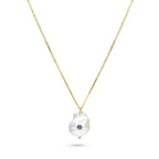 Birthstone Baby Baroque Necklace