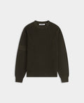 Rosin Green Band Knit Sweater