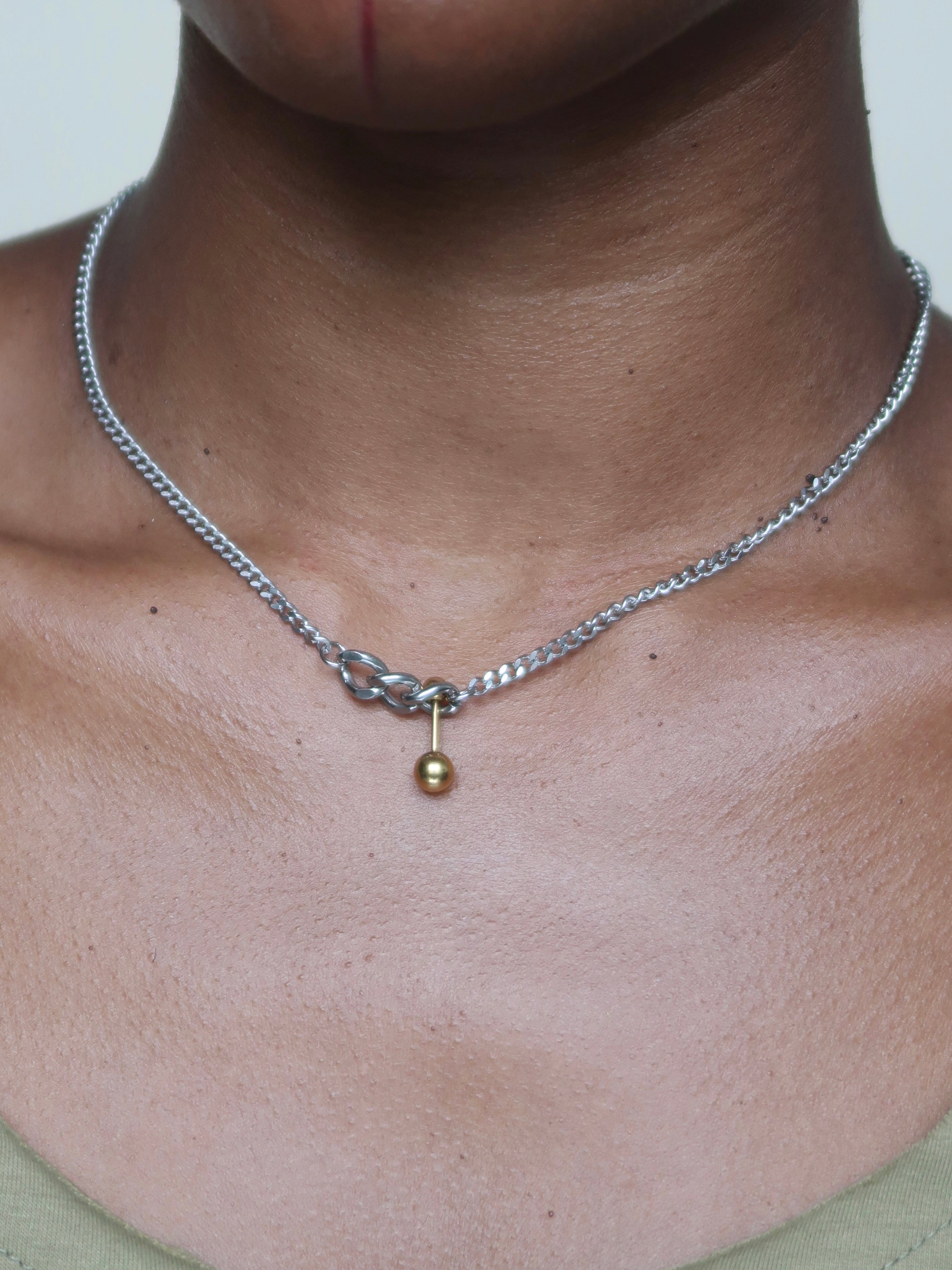 Belly Ring Necklace
