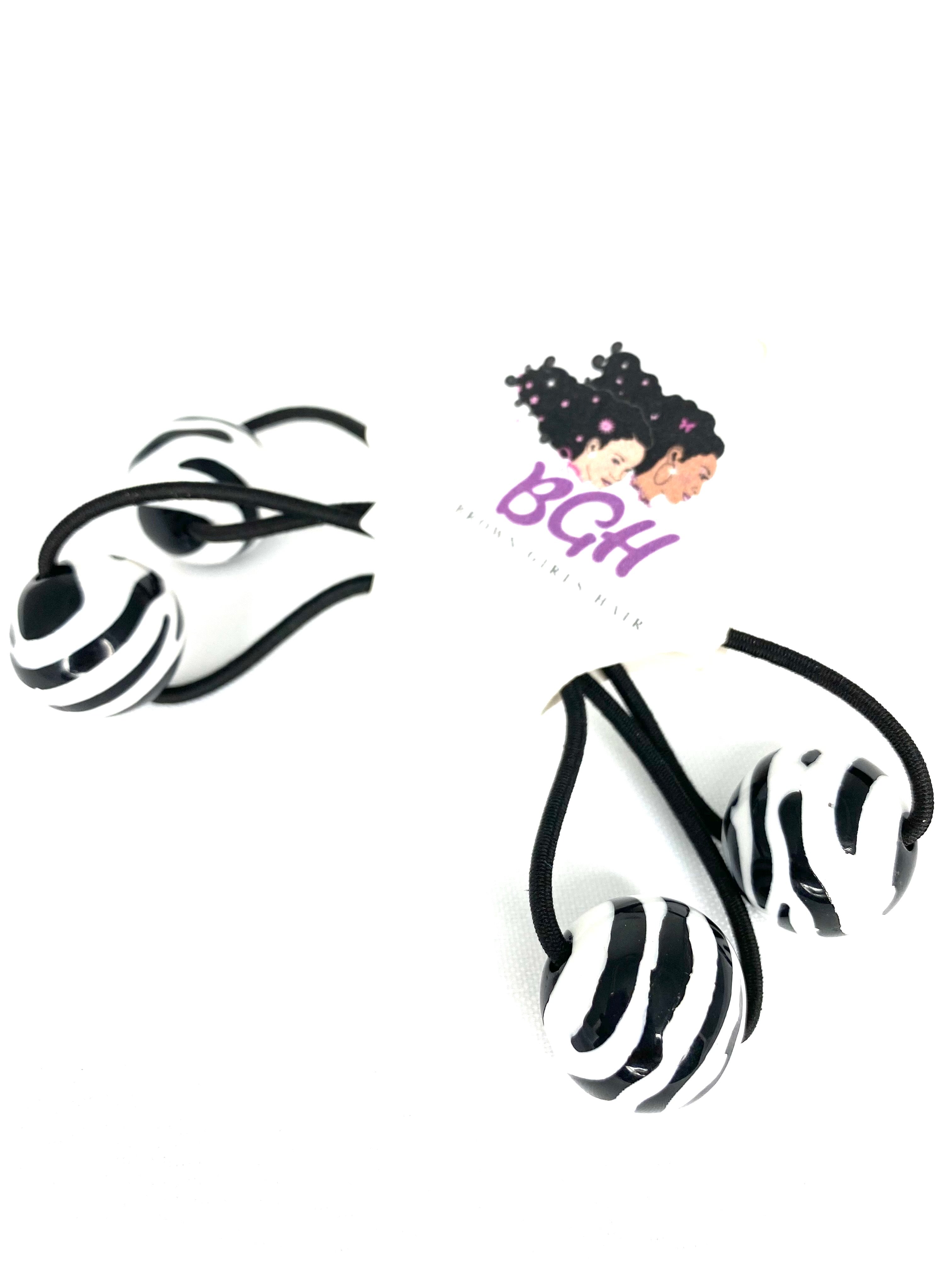 Brown Girls Hair® Animal Print Hair Knockers | Bobbles | Ballies
