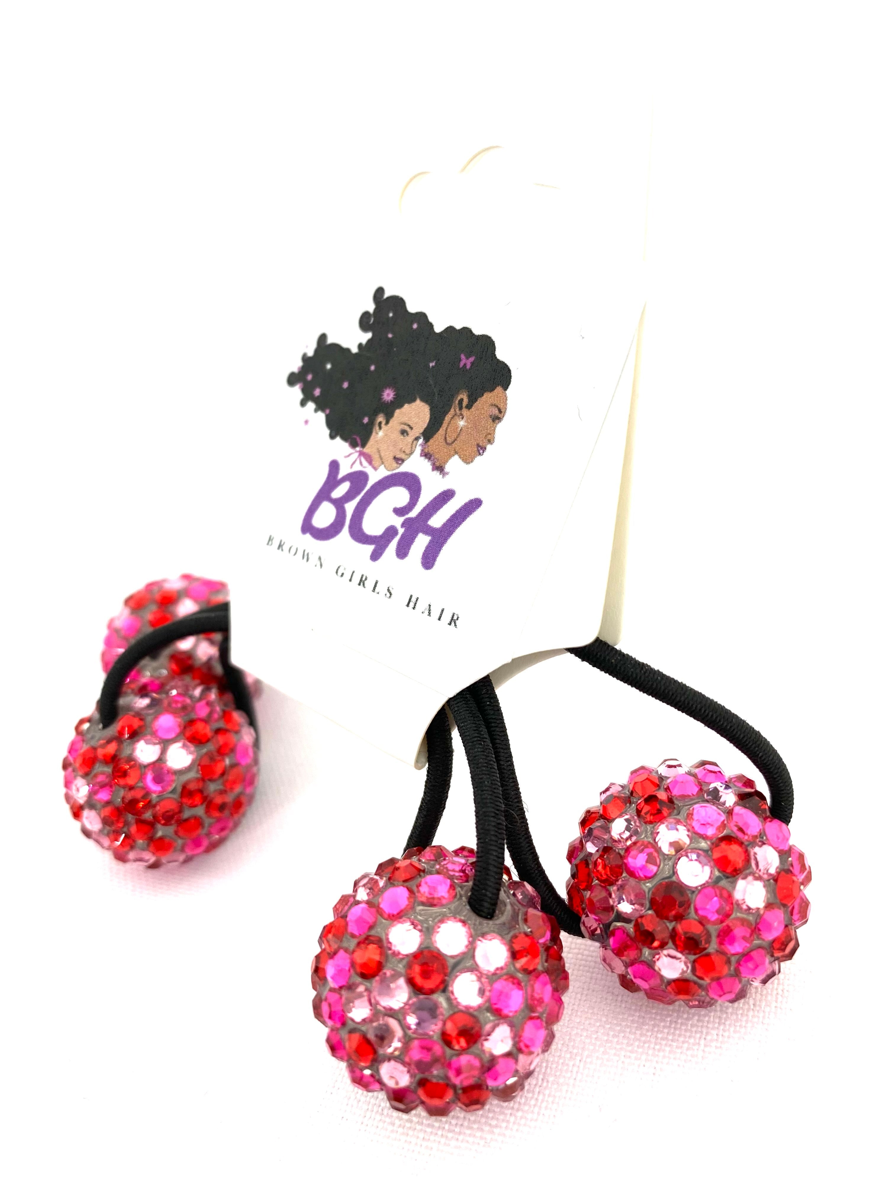 Brown Girls Hair® Bling Confetti Hair Ballies | Hair Knockers Bobbles