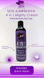 Brown Girls Hair® *NEW IMPROVED* 4 in 1 MIGHTY CREAM