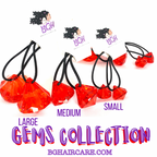 Brown Girls Hair® Medium GEM Ponytail Holder | Hair Elastics