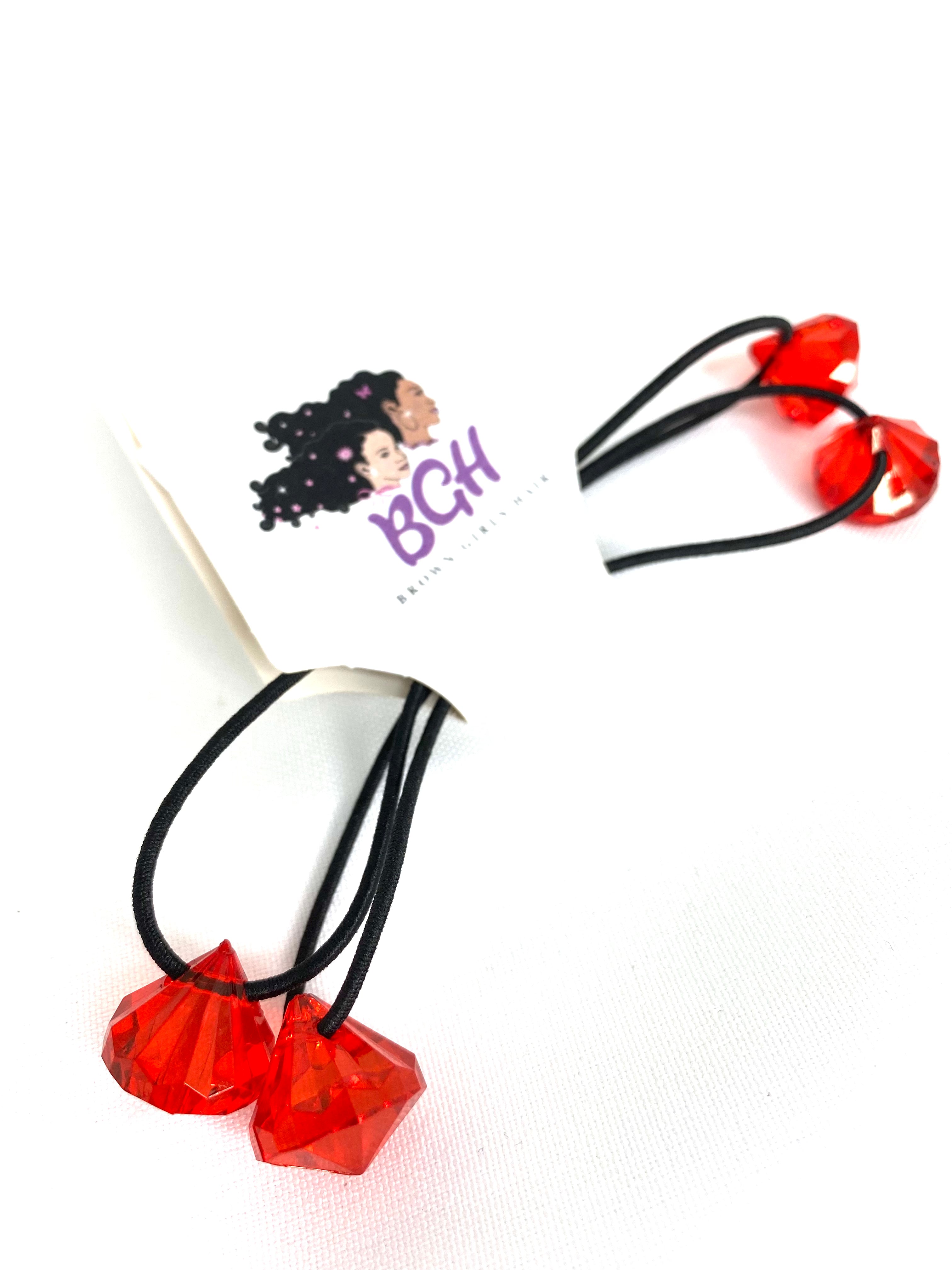 Brown Girls Hair® Small GEM Ponytail Holder | Hair Elastics Ties