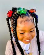 Brown Girls Hair® Large GEM Ponytail Holder | Hair Elastics