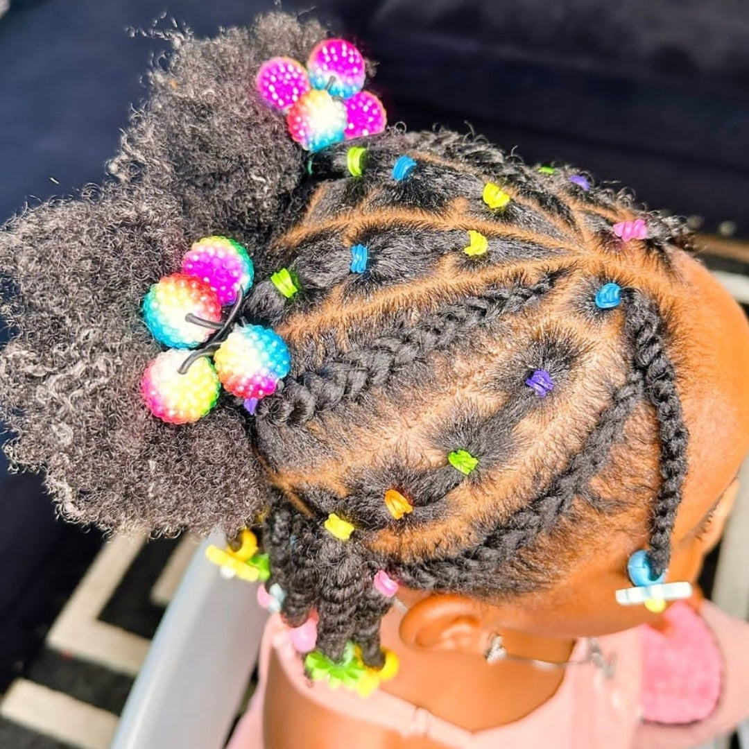 Brown Girls Hair® Tie Dye Bling Bobbles | Hair Knockers Accessories
