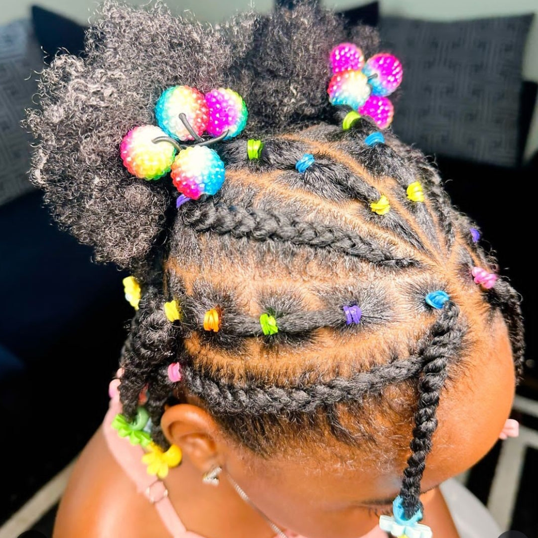 Brown Girls Hair® Tie Dye Bling Bobbles | Hair Knockers Accessories