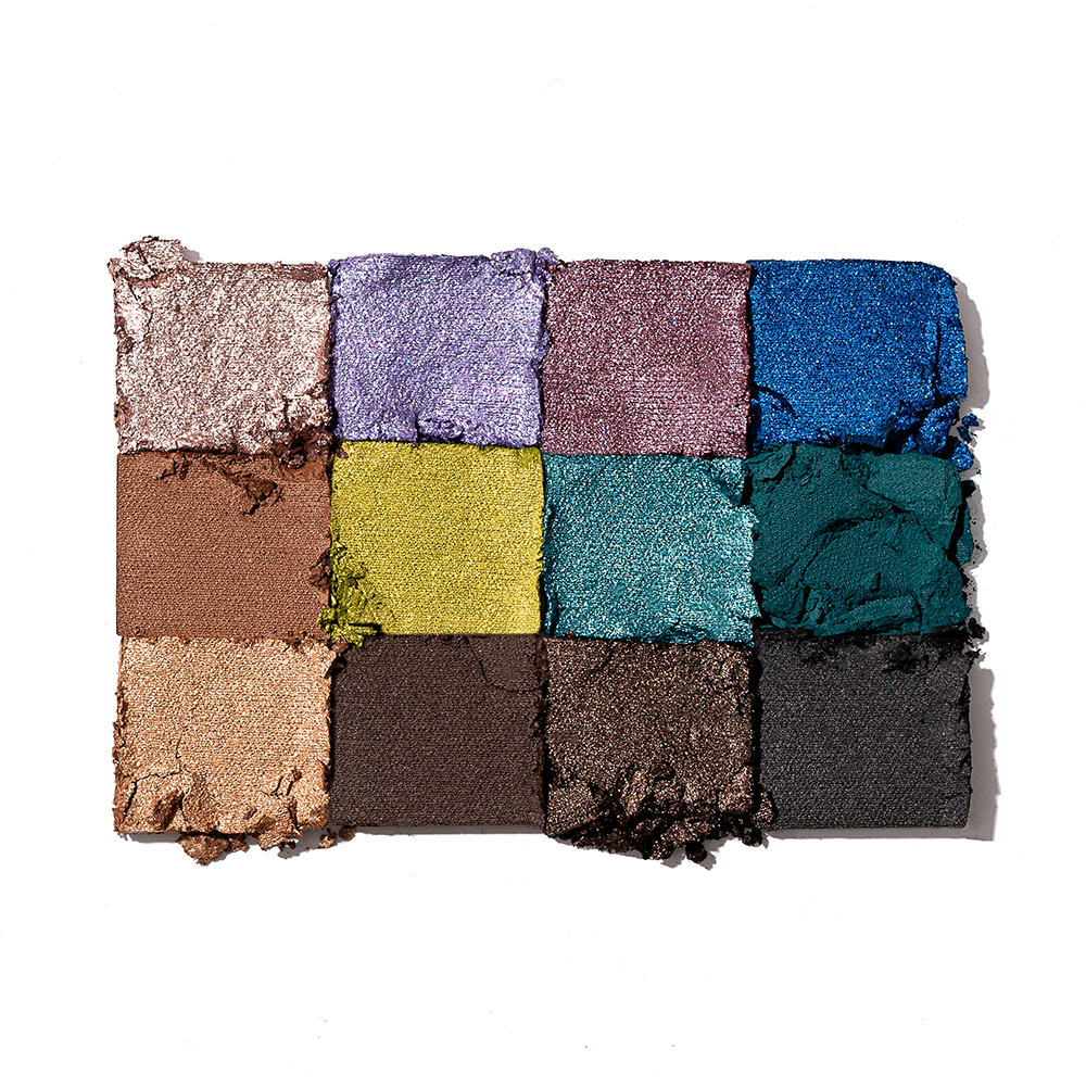 The BLK Mermaid - 12 Well Eyeshadow Palette