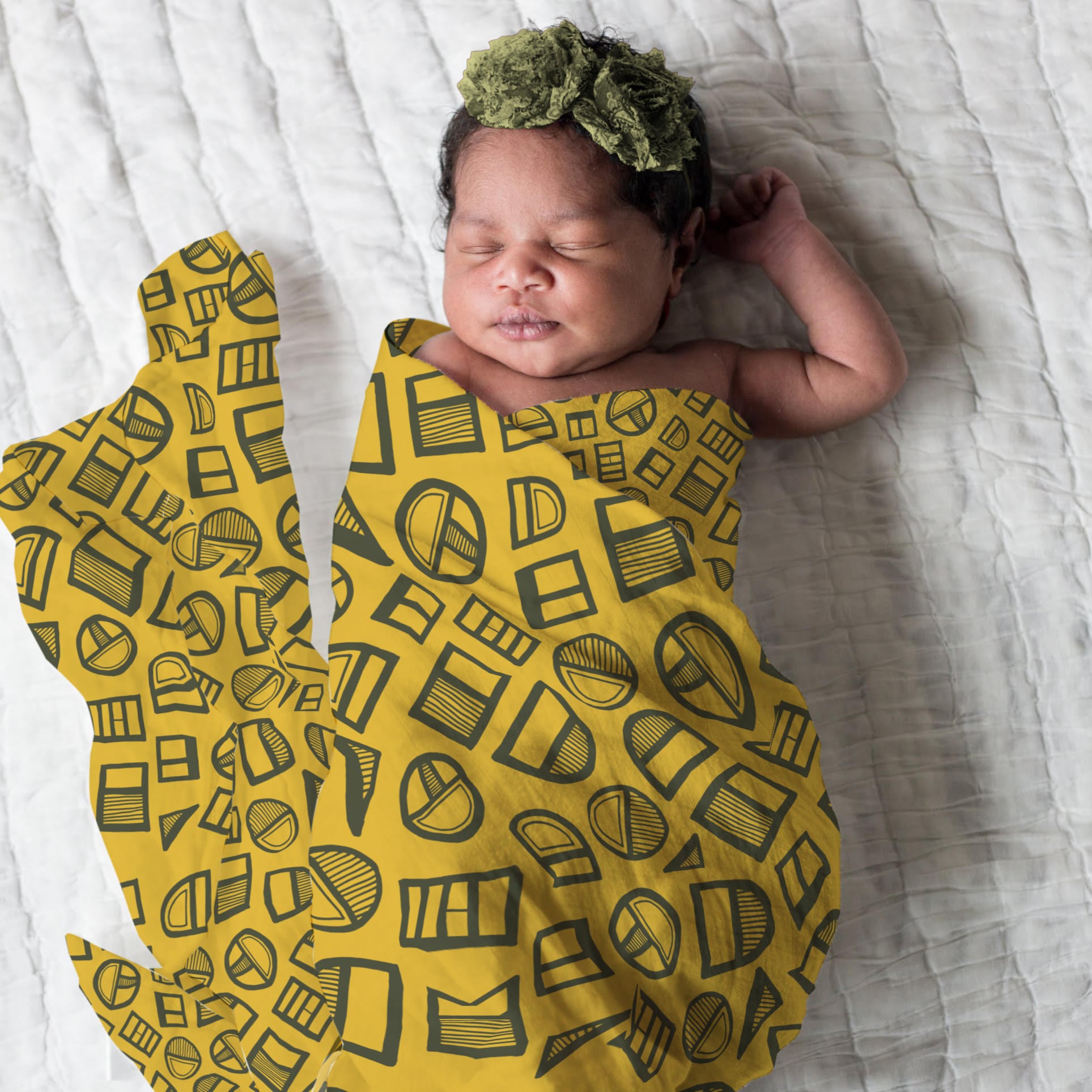 Swaddle | Rooted Baby Co x Hadiya Williams Black History Set
