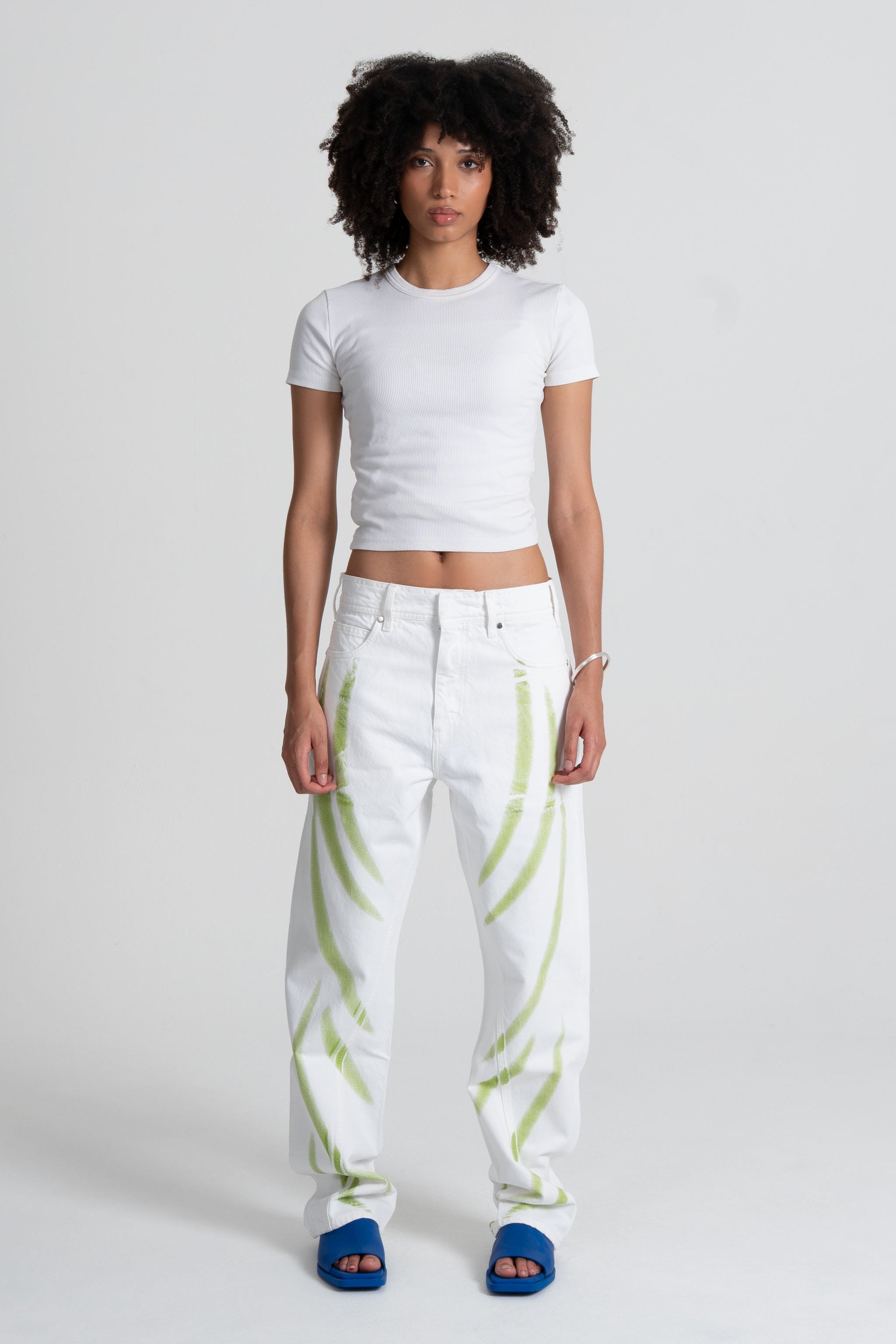 Tucker Barlon Denim Jeans White