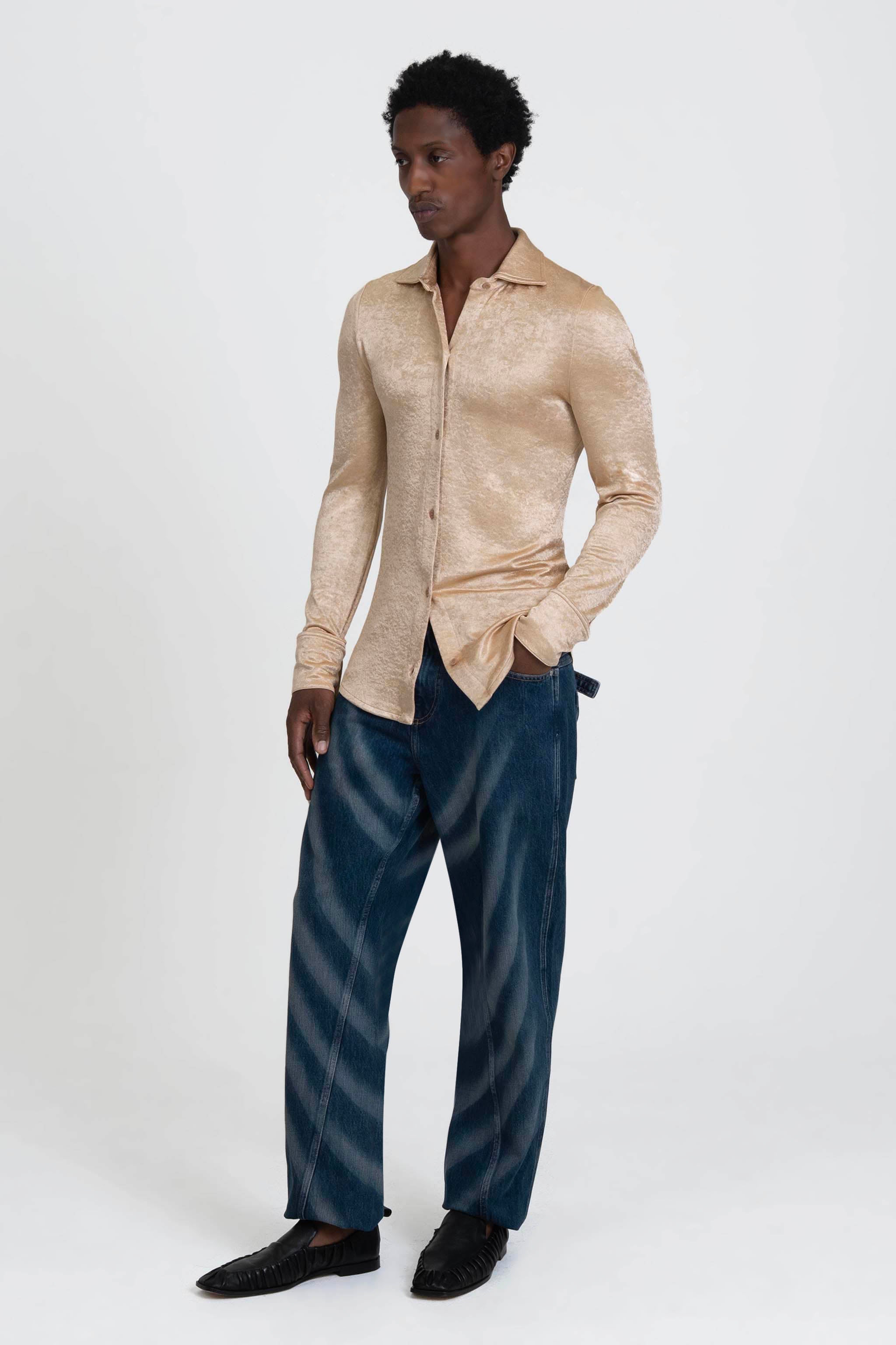 Bluff Jersey Shirt Boulder Gold