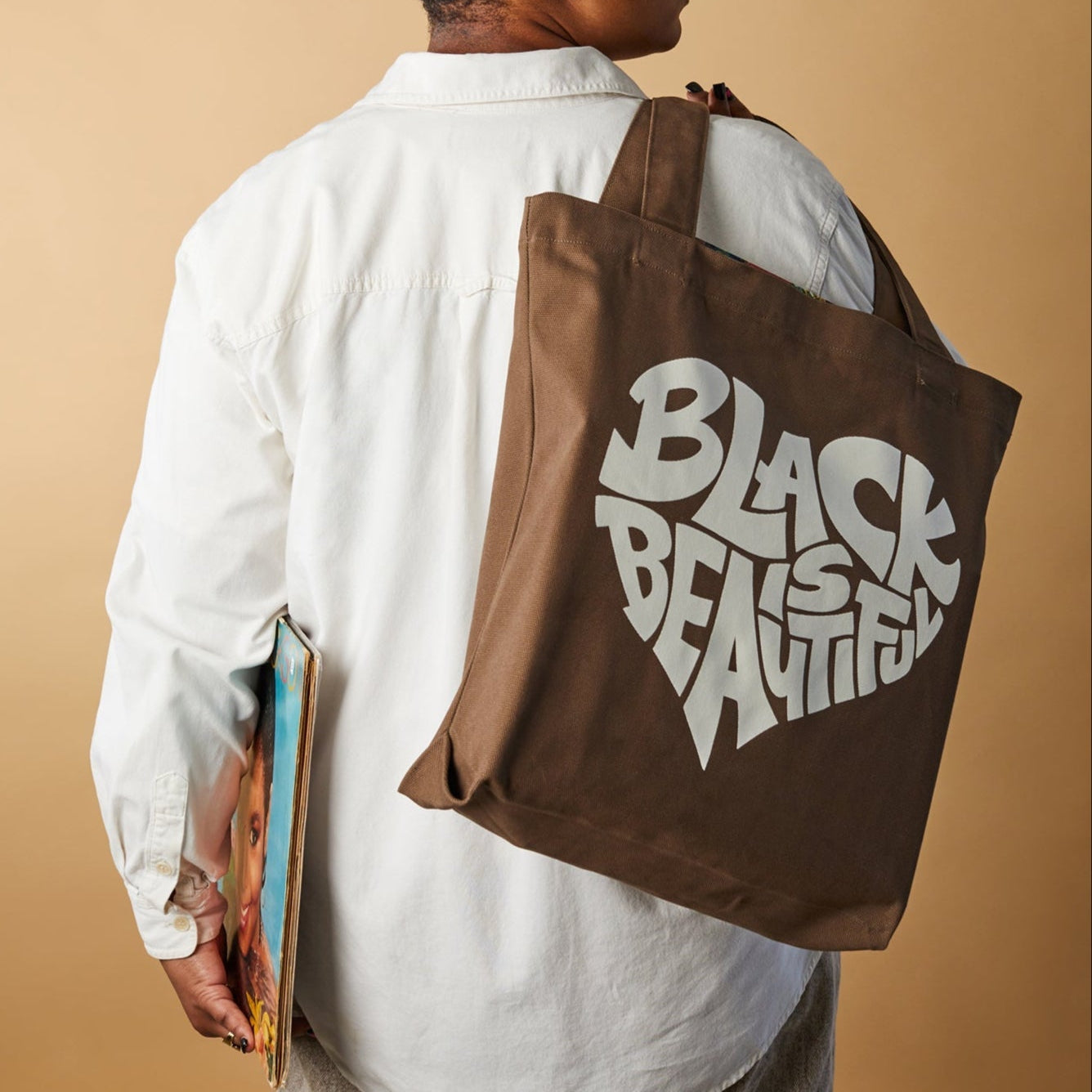 "Black is Beautiful" Tote Bag