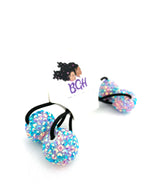 Brown Girls Hair® Bling Confetti Hair Ballies | Hair Knockers Bobbles