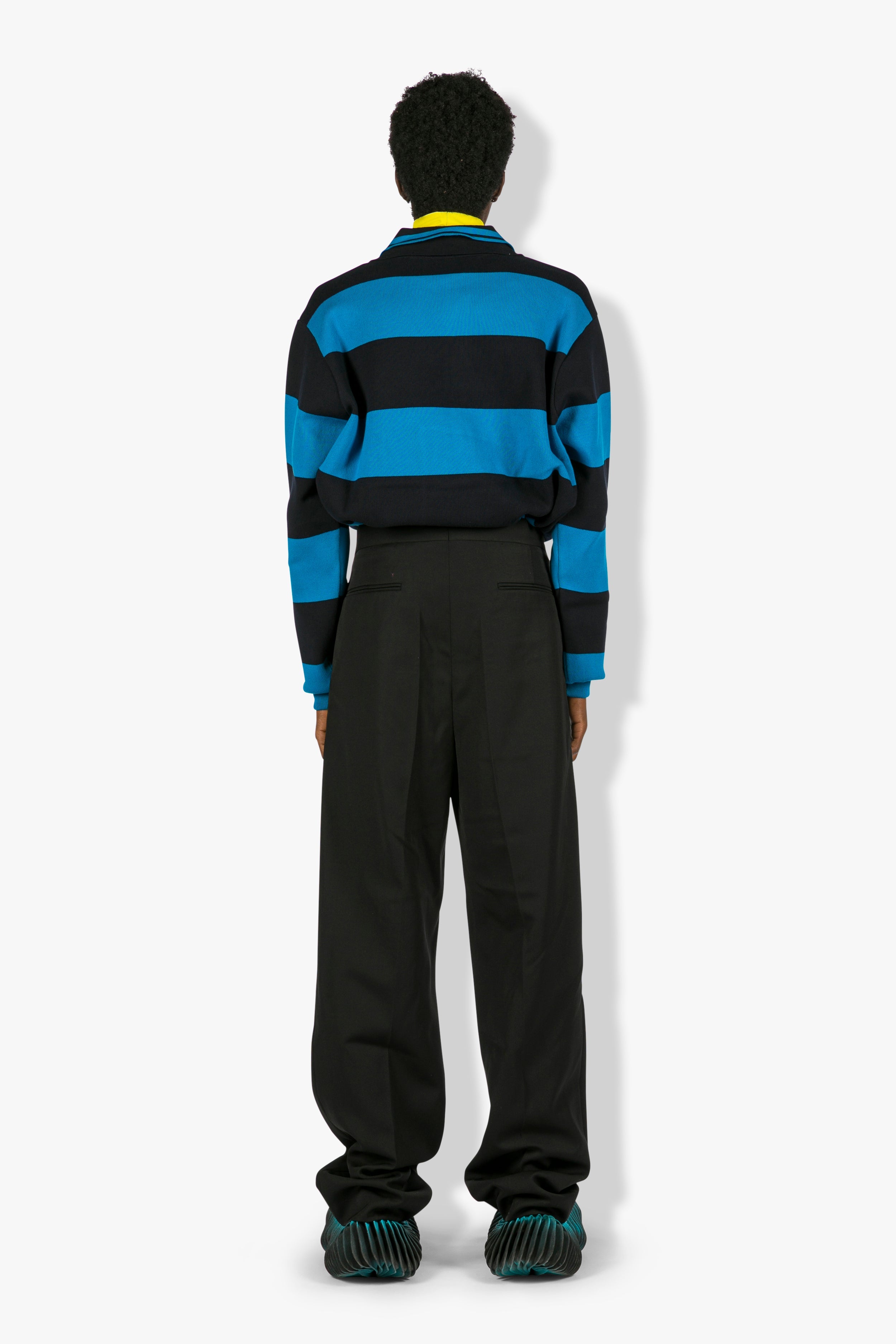 Button Down Front Trousers