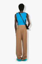 Button Down Front Trousers