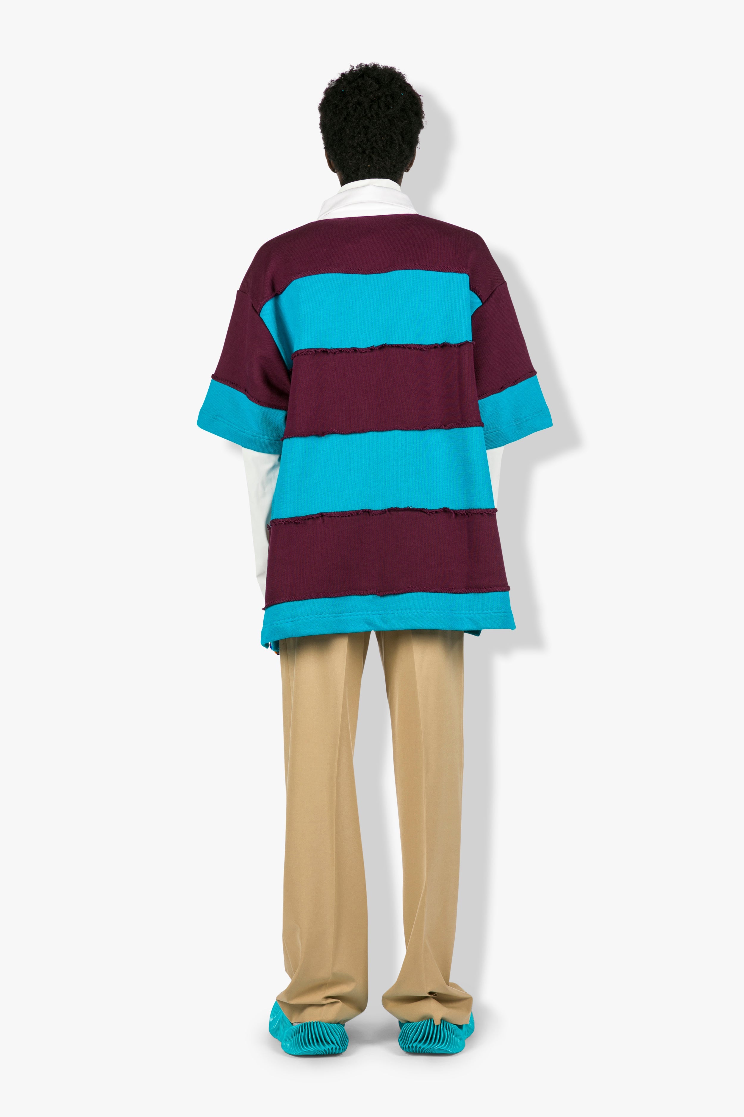 Polo Botter Raw Edge Stripe