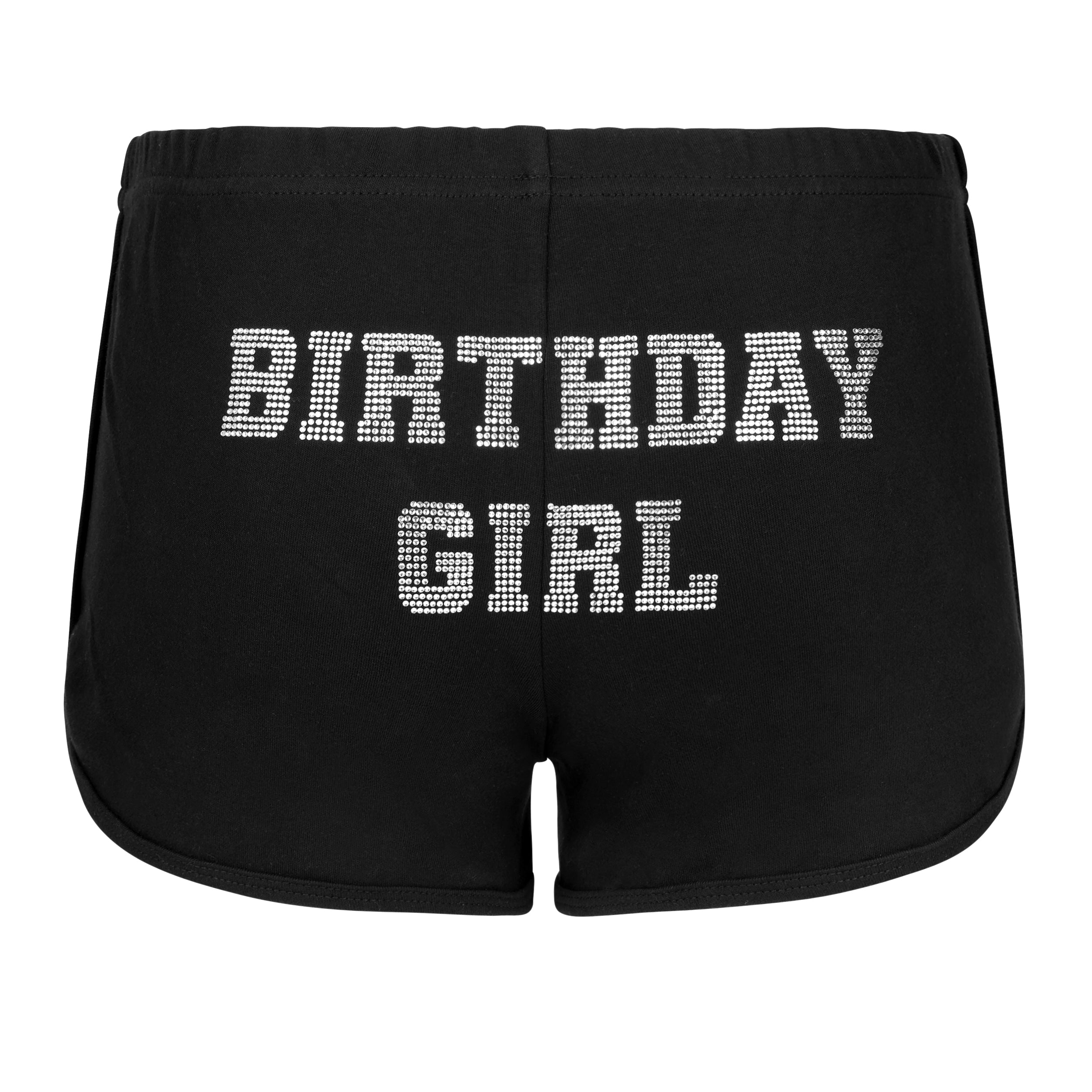 "BIRTHDAY GIRL" Shorts | Booty Placement | Black