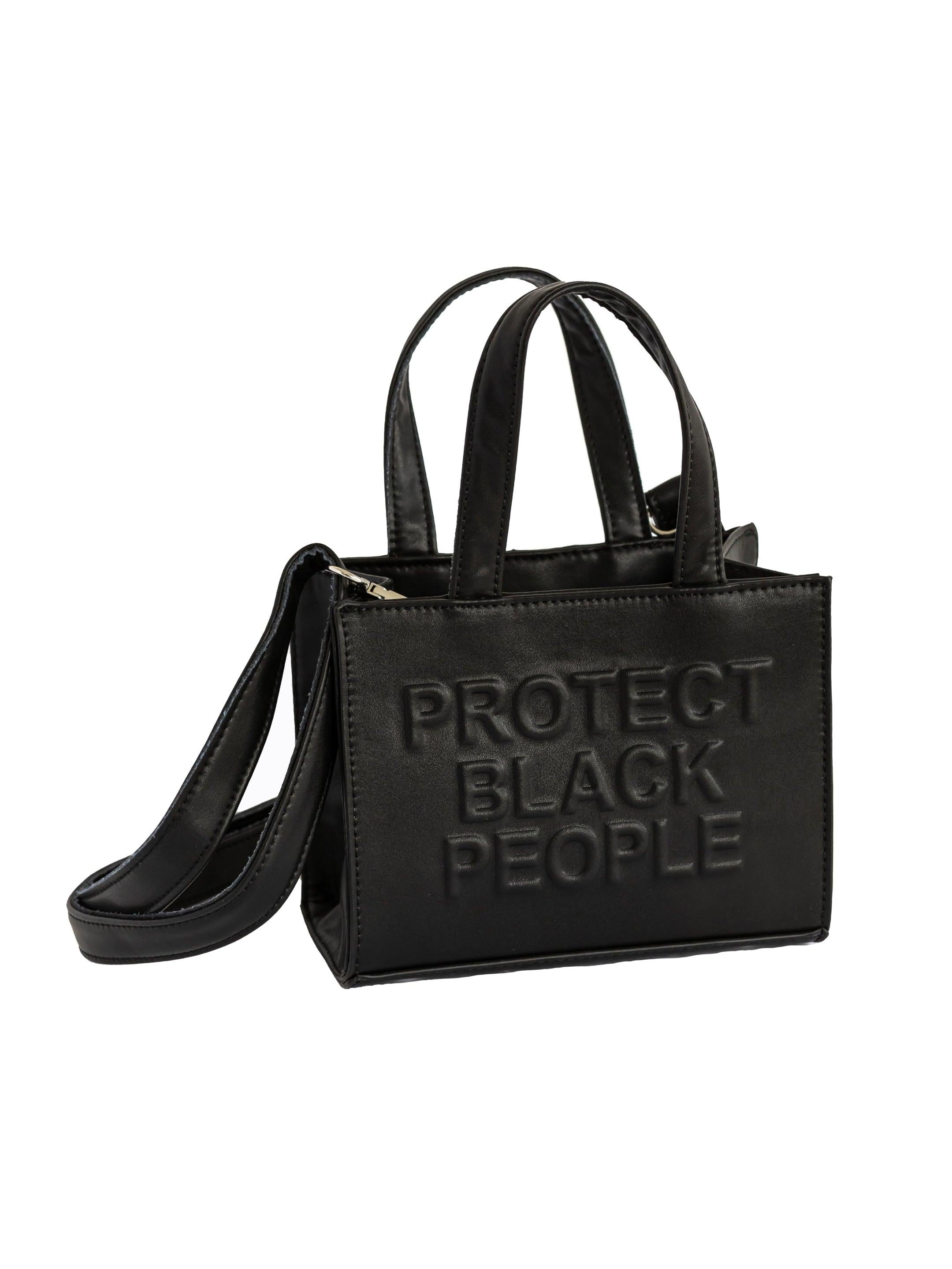 PBP - Genuine Leather Mini Bag (Black)