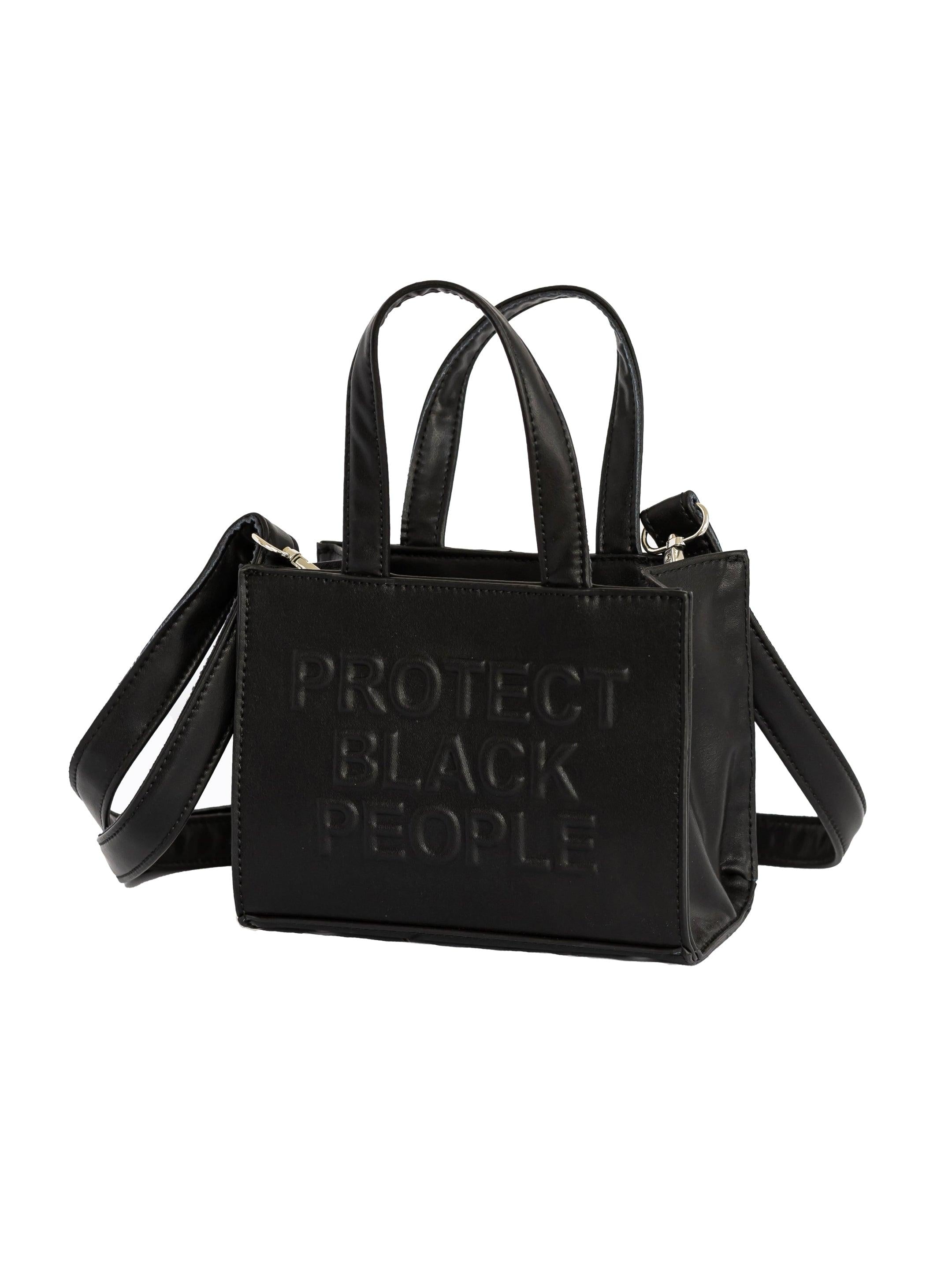PBP - Genuine Leather Mini Bag (Black)
